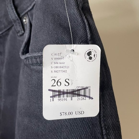 Free People Maggie Mid-Rise Straight-Leg Jeans Size 26S - Picture 11 of 16